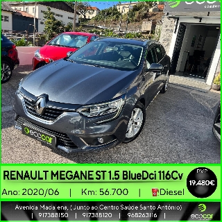 RENAULT MEGANE ST 1.5 BlueDCI 116 cv Gasóleo 