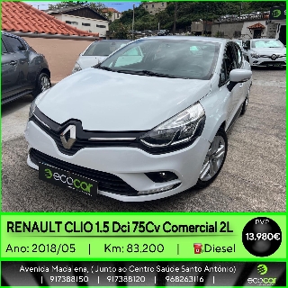 RENAULT CLIO 1.5 DCI Van Gasóleo 