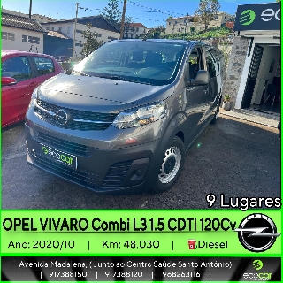 OPEL VIVARO Combi L3 1.5 CDTi 120 cv Gasóleo 