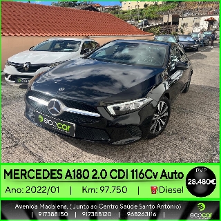 MERCEDES A 2.0 CDI 116 cv Gasóleo 