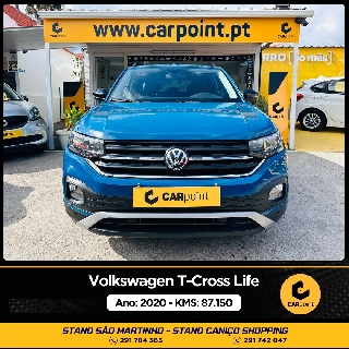VOLKSWAGEN T-CROSS Life : 1.0cc TSi 95cv Gasolina 