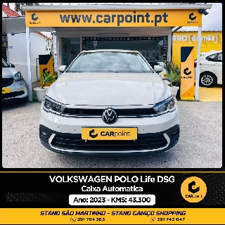 VOLKSWAGEN POLO Life DSG : 1.0CC TSi turbo 95CV Gasolina 