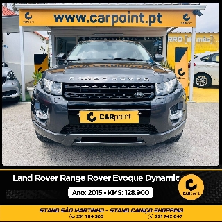 LAND-ROVER EVOQUE Range Rover Evoque Dynamic : 2.2cc TD4 150cv Gasóleo 