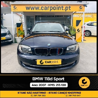 BMW Serie 1 118d Sport 𝑴𝑶𝑻𝑶𝑹: 2.0cc 143cv Gasóleo 