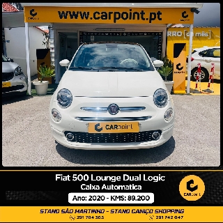 FIAT 500 Lounge Dual Logic 𝑴𝑶𝑻𝑶𝑹: 1.2cc 69cv Gasolina 