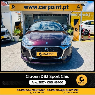 CITROEN DS3 Sport Chic 𝑴𝑶𝑻𝑶𝑹: 1.6cc HDi 100cv Gasóleo 