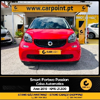 SMART FORTWO Passion Automático 𝑴𝑶𝑻𝑶𝑹: 0.9cc TCe 90cv Gasolina 