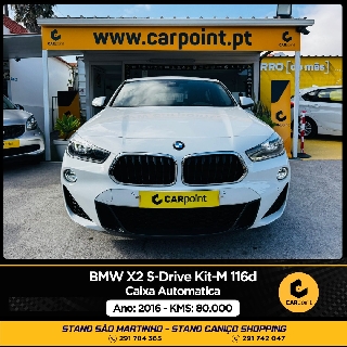 BMW X2 S-Drive Kit-M 116d Automático : 1.5cc 116cv Gasóleo 