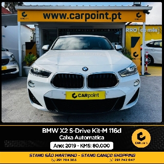 BMW X2 S-Drive Kit-M 116d Automático : 1.5cc 116cv Gasóleo