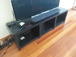 Móvel TV preto 