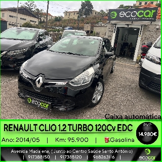 RENAULT CLIO 1.2 TCe 120 cv EDC - CAIXA AUTOMÁTICA Gasolina 