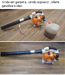 Na compra do Soprador Shil oferta gasolina e óleo 