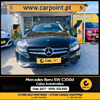 MERCEDES C SW C200d Avantgarde Automático : 1.6cc CDi 136cv Gasóleo 