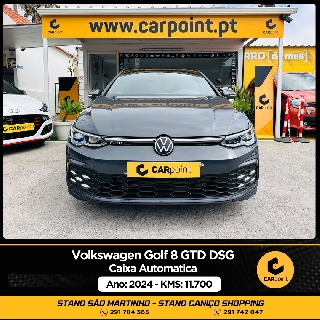 VOLKSWAGEN GOLF Golf 8 GTD DSG Automático : 2.0cc TDi GTD 200cv Gasóleo 