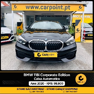 BMW Serie 1 118i Corporate Edition automático : Motor 1.5cc 140cv Gasolina 