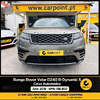 LAND-ROVER RANGE Velar D240 R-Dynamic S Automático : 2.0cc 241cv Gasóleo 