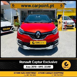 RENAULT CAPTUR Exclusive 0.9cc TCe 90cv Gasolina 
