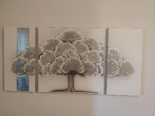 Quadro (dividido em três partes) 