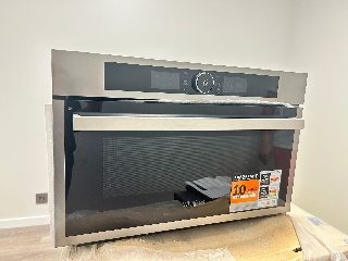 Micro-ondas embutido Whirlpool AMW 731 IX – novo sem uso
