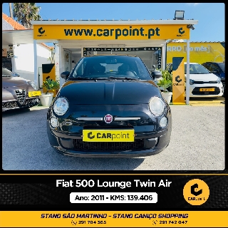 FIAT 500 Lounge Twin Air 0.9cc 86cv Gasolina