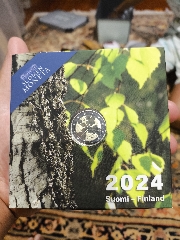 MOEDA 2€ FINLÂNDIA 2024 PROOF