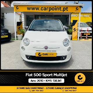 FIAT 500 Sport 1.3cc Multijet 95cv Gasóleo