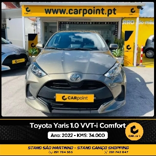 TOYOTA YARIS 1.0 VVT-i Comfort 72cv Gasolina