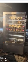 Assador vertical de frango