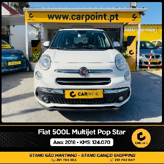 FIAT 500L Multijet Pop Star 1.3cc CDTi 95cv Gasóleo