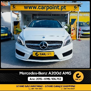 MERCEDES A 200d AMG 2.2cc CDi 136cv (Motor Mercedes) Gasóleo