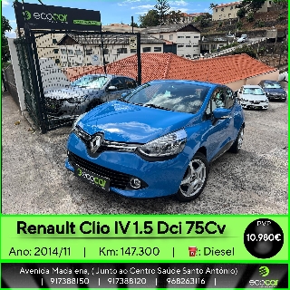 RENAULT CLIO 1.5 DCI 75 cv Gasóleo