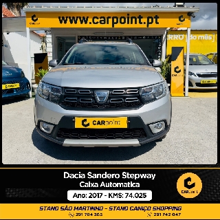 DACIA SANDERO Stepway Automático 1.5cc DCi 90cv Gasóleo