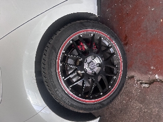 Vendo jantes e peneus 5x112 r18 18" Sim