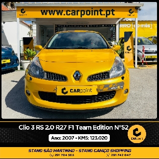 RENAULT CLIO 3 RS 2.0 R27 F1 Team Edition N°52 197cv Gasolina