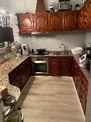Cozinha completa em mogno para venda