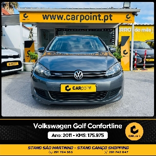 VOLKSWAGEN GOLF 1.6cc TDi 105cv Confortline Gasóleo