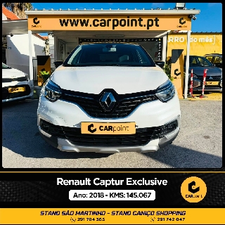 RENAULT CAPTUR Exclusive 1.5cc DCi 90cv Gasóleo