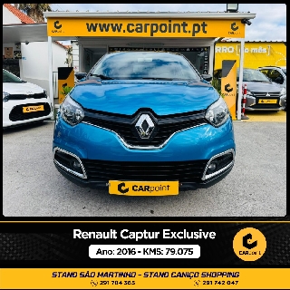 RENAULT CAPTUR Exclusive 1.5cc DCi 90cv Gasóleo