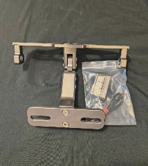 Rabeta alumínio com led e suporte para piscas