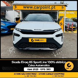 SKODA 120 Elroq 85 SportLine 82kw 286cv 580km autonomia Eléctrico
