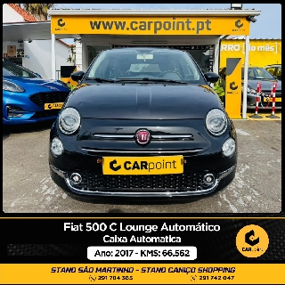 FIAT 500C Lounge Automático 1.2cc 69cv Gasolina