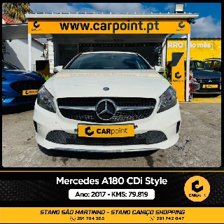 MERCEDES A 180 CDi Style 1.5cc CDi 109cv Gasóleo