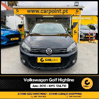 VOLKSWAGEN GOLF Highline 1.6cc TDi 105cv Gasóleo