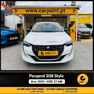 PEUGEOT 208 Style 1.2cc 75cv Gasolina