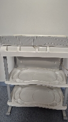 Mesa para mudar fraldas com banheira