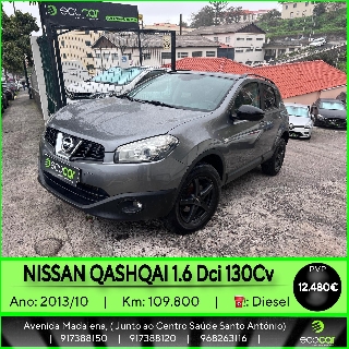 NISSAN QASHQAI 1.6 DCI 130 cv Gasóleo