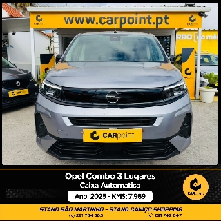 OPEL COMBO 1.5cc CDTi 131cv 3 Lugares Automática Gasóleo