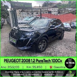 PEUGEOT 2008 1.2 PureTech 100 cv Gasolina