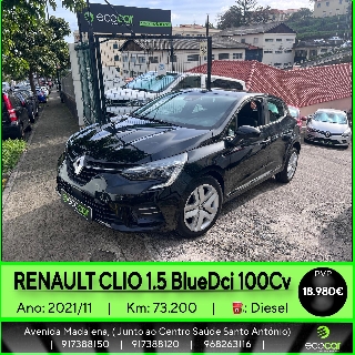 RENAULT CLIO 1.5 BlueDCI 100 cv Gasóleo