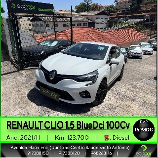 RENAULT CLIO 1.5 BlueDCI 100 cv Gasóleo
